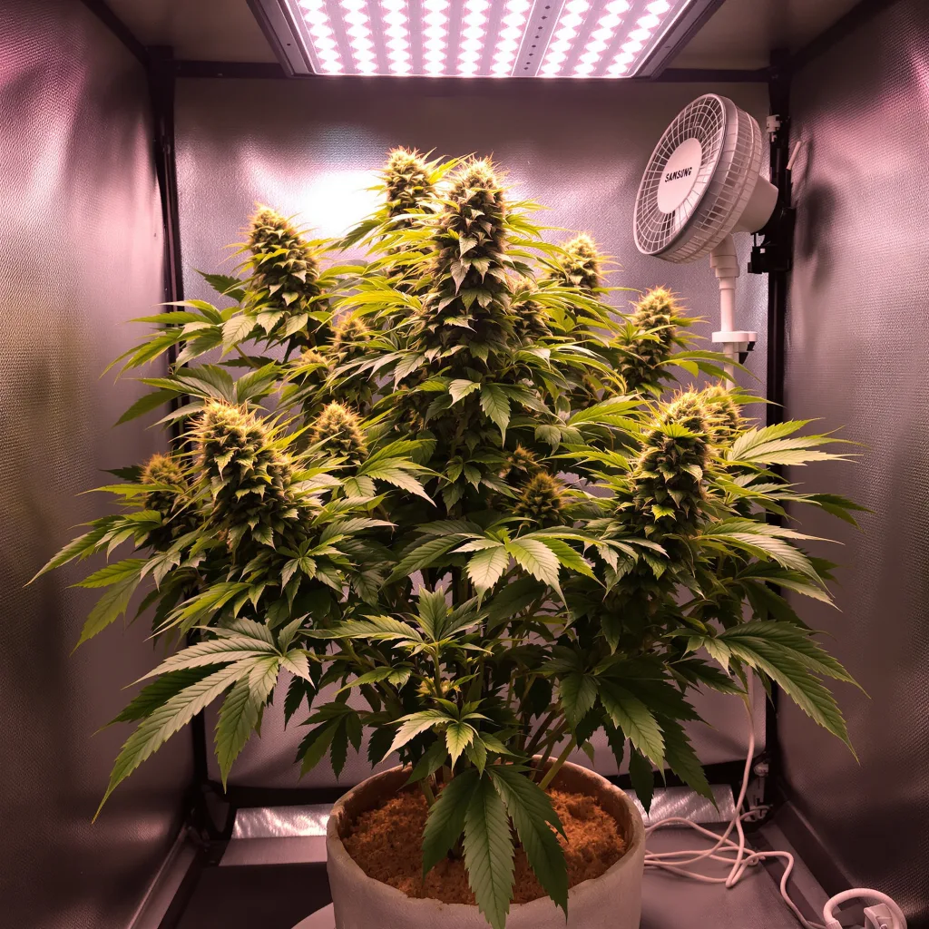 Wild Hog cannabis plant in flowering stage — 70–110 cm autoflower