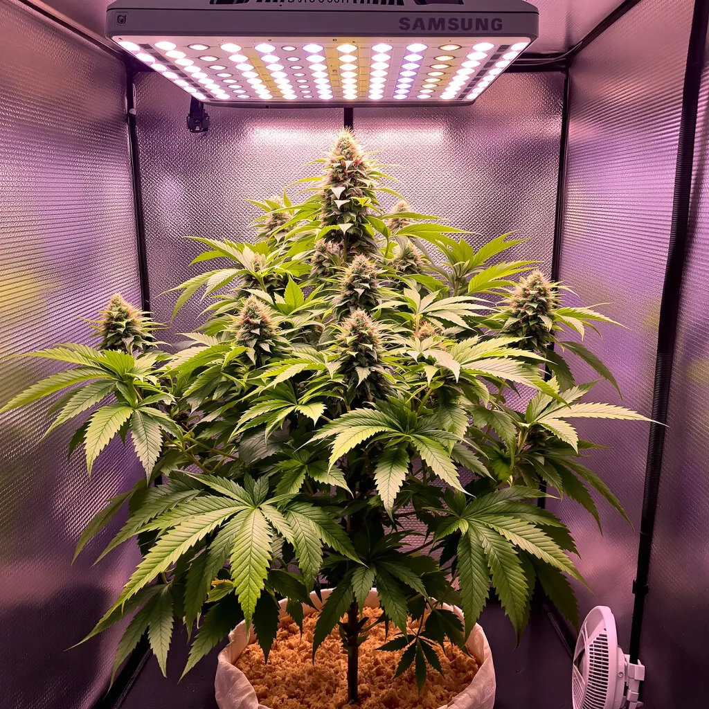 WSU cannabis plant in flowering stage — Short feminised