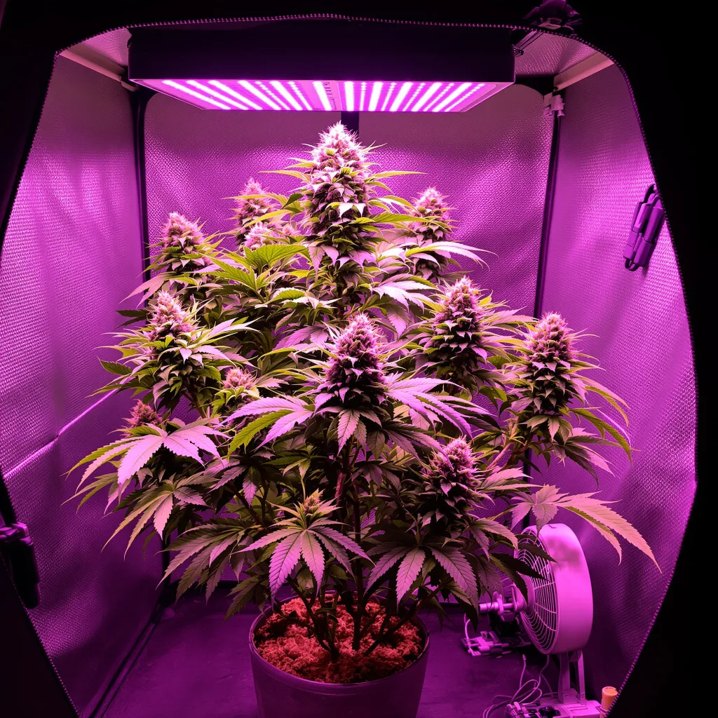 Zombie Kush cannabis plant in flowering stage — Medium feminised